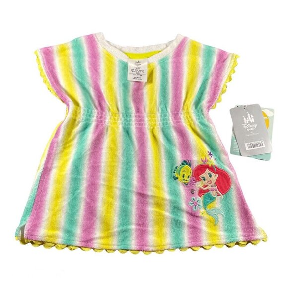 Disney Store Little Mermaid Ariel Flounder Coverup for Baby 3-6M - Picture 2 of 7